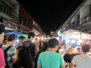 Sunday Night Market in Chiang Mai, Thailand